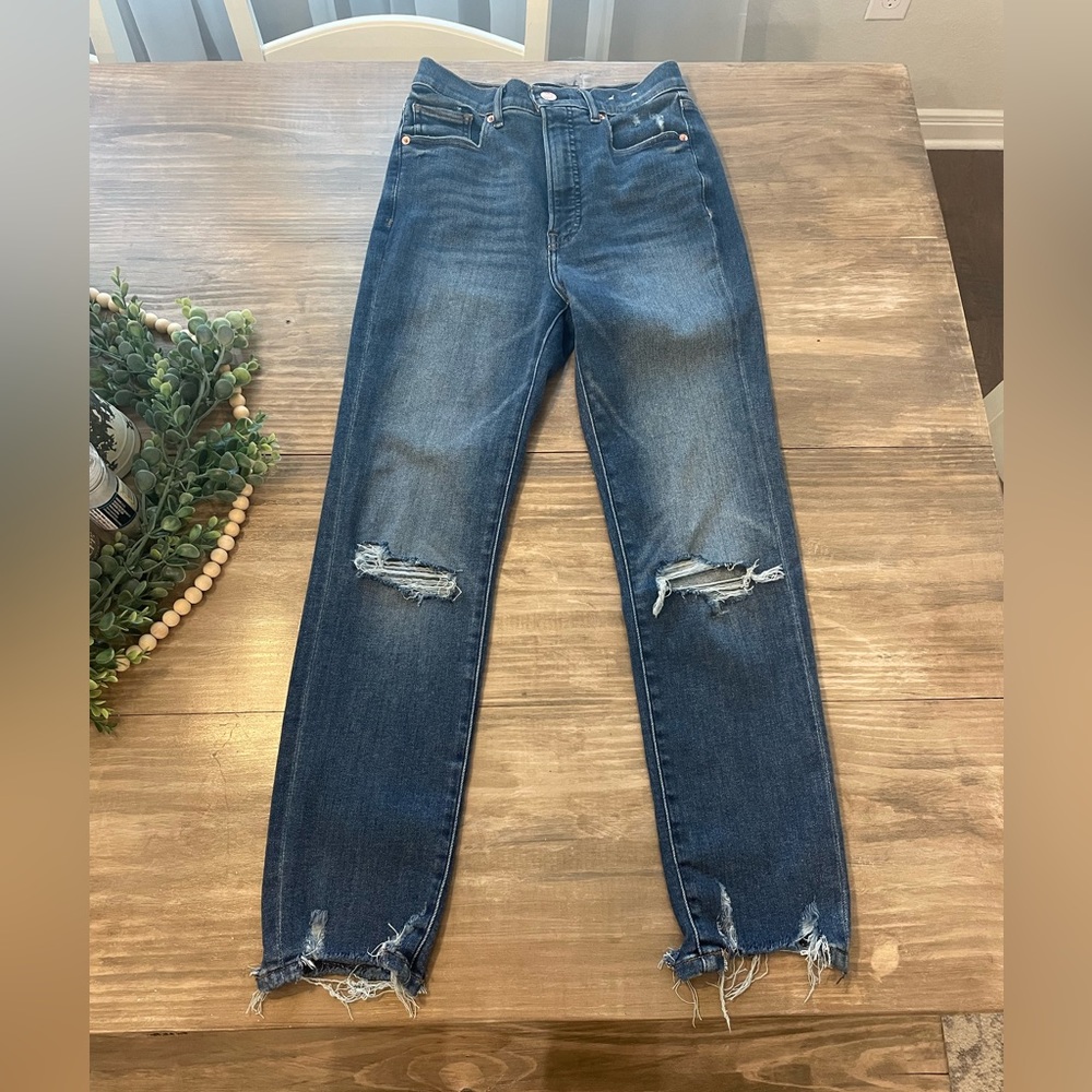 Slim Ankle High Rise Jeans